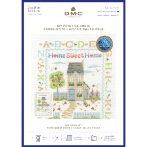 Image de Dmc Kit broderie point de croix - Nid douillet - 21 x 28 cm