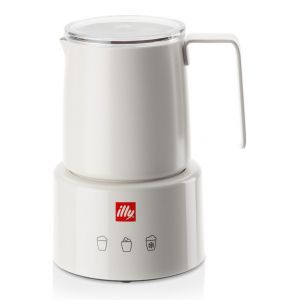 illy Milk Frother Mousseur à lait électrique pour mousse lait chaude et froide et chocolat chaud
