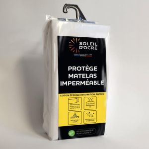 Soleil d'Ocre Prot&egrave;ge matelas imperm&eacute;able b&eacute;b&eacute; 70x140 cm EPONGE