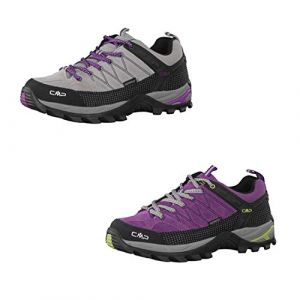CMP Rigel Low 3Q13246 Chaussures de randonnée pour femme Asphalte/anthracite/rose Taille 36