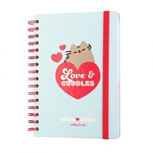 Grupo erik Agenda scolaire semainier Erik 2023-2024 A5 Pusheen Purfect Love Collection