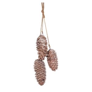 Rayher Pommes de pin &agrave; suspendre 3 pcs