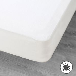 Dodo Alèse - Protège Matelas imperméable et Anti-acariens 140/190 Blanc