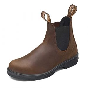 Blundstone Homme Classic 550 Series Bottine Chelsea, Brun Antique, 41 EU