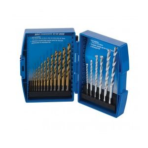 Image de Silverline 633805  - Coffret de 19 forets maçonnerie carbure / acier rapide titané