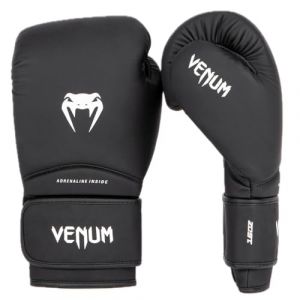 Venum Contender 1.5 Gants de boxe, Mixte Adulte, 10 Oz, Noir/Blanc