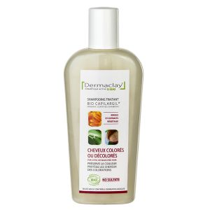 Image de Dermaclay Shampooing Bio CHEVEUX COLORES 250 ml