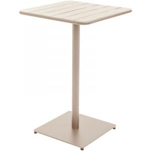 Image de Hesperide Table haute de jardin Phuket Argile 2 places - Argile