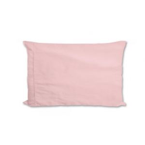 Soleil d'Ocre Taie d'oreiller américaine en coton percale 50x75 cm CAMILLE rose, par songe de camille