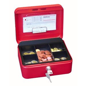 Wedo Caissette &agrave; monnaie avec clip &agrave; billets (20x9x16 cm)