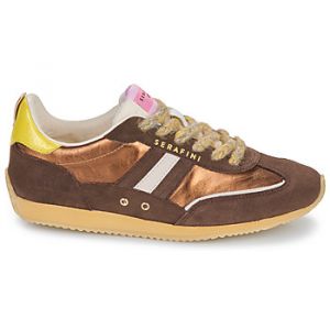 Serafini Baskets basses LADY D Marron - Taille 37,38,39,40