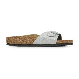 Birkenstock Sandales Madrid BS Synthetik Shiny Glitter Silver (Étroit)