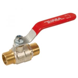 Image de Dipra Vanne a sphere poign&eacute;e longue MM20 / 27 - Vanne &agrave; sph&egrave;re poign&eacute;e longue - Passage int&eacute;gral MM20/27