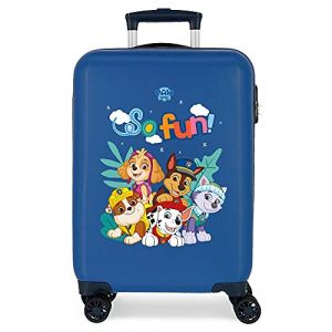 Valise cabine 55cm PAT PATROUILLE So Fun bleu JOU 2191724