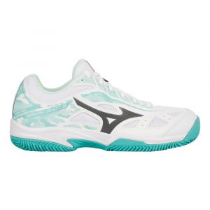 Mizuno CHAUSSURES Breakshot 3 Terre Battue Blanc Vert Femme 61gc212623