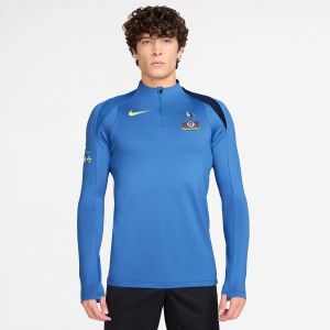Nike Tottenham Maillot d'Entra&icirc;nement Dri-FIT Strike Drill 3&egrave;me - Bleu/Bleu/Jaune, pointure Small - ['Bleu'] - Taille Small