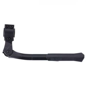 UniKick S 08 Kickstand Clamp Mount, matte black B&eacute;quilles lat&eacute;rales