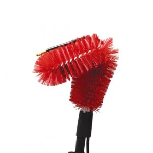 Venteo Brosse de Nettoyage télescopique - kit de Nettoyage de gouttière - alimentée à l'eau - Brosse de Nettoyage de gouttière - toiture - Nettoyage des Panneaux solaires