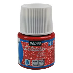 Pebeo Peinture textile Setacolor pailleté tissus clairs 45 ml Multicolore