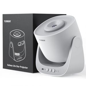 Projecteur Ciel Etoile YUNRAY Galaxy Lite - Veilleuse R&eacute;aliste avec 2 Disques