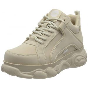 Buffalo Cld Corin, Basket Femme, Cream, 36 EU