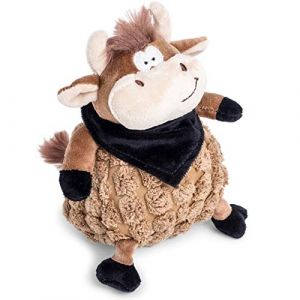 Petface Farmyard Buddies Jouet en Peluche pour Chien Motif Vache