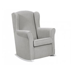 Fauteuil Bascule Lactancia Nanny Blanc Soft Grey Neuf