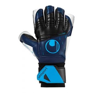 Uhlsport Speed Contact Soft Flex Frame Gants de Gardien de But Enfants Adolescents Adultes débutants et avancés - Grip antidérapant et Grande durabilité - avec Protection des Doigts