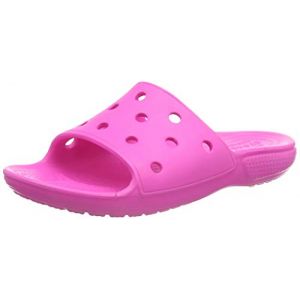 Image de Crocs Kid's Classic Slide - Sandales taille C13, rose