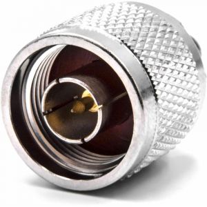 Vhbw Adaptateur n (m) vers prise sma (f) pour communication, gps, antennes - Coupleur coaxial hf, argenté