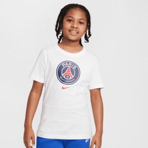 Nike PSG Crest Tee Unisex T-Shirts & Polos blanc Taille 170 Vêtements - Couleur blanc - Taille 170