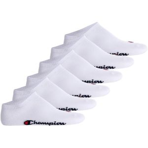 Champion Core Socks 6pp Short Crew Chaussettes, Blanc, 39-42 Mixte