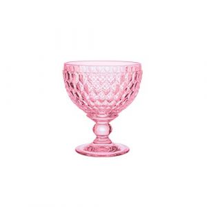 Villeroy & Boch Boston coloured Coupe &agrave; champagne/&agrave; dessert rose 125mm