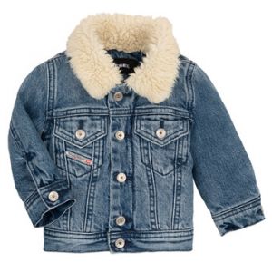 Diesel Blouson enfant JESKI Bleu - Taille 6 mois,12 mois