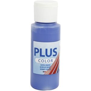 Plus color Peinture acrylique - 60 ml - Bleu outremer