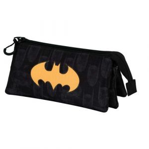 Karactermania DC Comics Batman Batstyle-Trousse Triple ECO, Noir