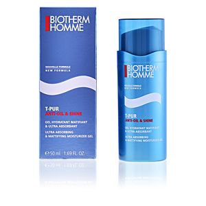 Image de Biotherm Homme T-Pur Anti Oil & Shine Gel Hydratant Matifiant 50 ml