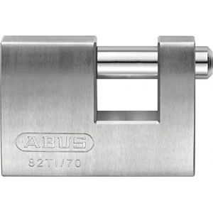 Image de Abus Cadenas rectangulaire en aluminium - largeur 70mm - 82ti/70 Titalium