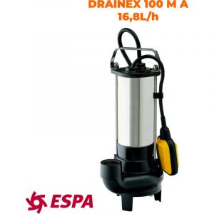 Espa Pompe submersible DRAINEX 100M A - 230V - 16,8L/h - 7m max