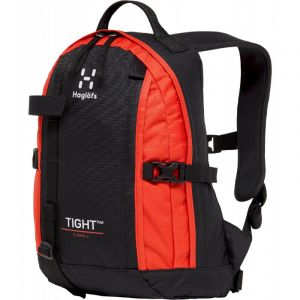 Hagl&ouml;fs Tight X-Small - Sac &agrave; dos True Black / Habanero Taille unique