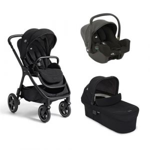 JOIE - Poussette TRIO Finiti Eclipse + Siège-auto Gr0+ I-Snug 2 Shale + Nacelle Ramble XL Eclipse
