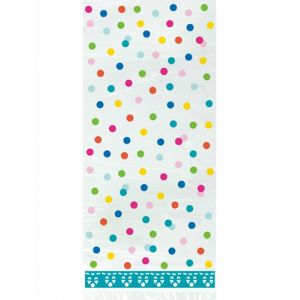 Unique Party 20 Sachets &agrave; confiseries Birthday cake