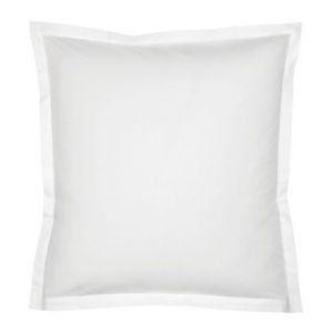 Descamps Taie d'oreiller Coton soyeux percale 115 fils/cm²