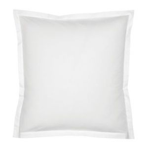 Descamps Taie d'oreiller Coton soyeux percale 115 fils/cm²