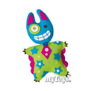 Folia Set de bricolage en feutre Little Monster Friends : Gary 17 pièces