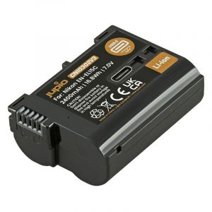 Jupio Batterie EN-EL15C Ultra USB-C Compatible avec Nikon