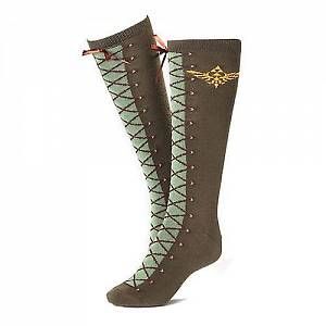 Nintendo Chaussettes Genoux 'Legend of Zelda' - Logo