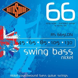 Rotosound RS665LDN Swing Bass - Jeu de 5 cordes basse - 45-130