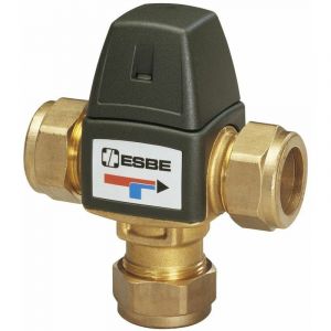 Image de Esbe France Mélangeur VTA 323 raccord à compression 22 mm 30-65° KVS 1,5