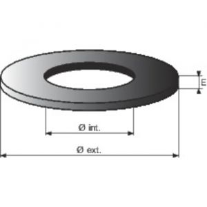 Joint de soupape - 30 x 60 x 6 mm - DEME